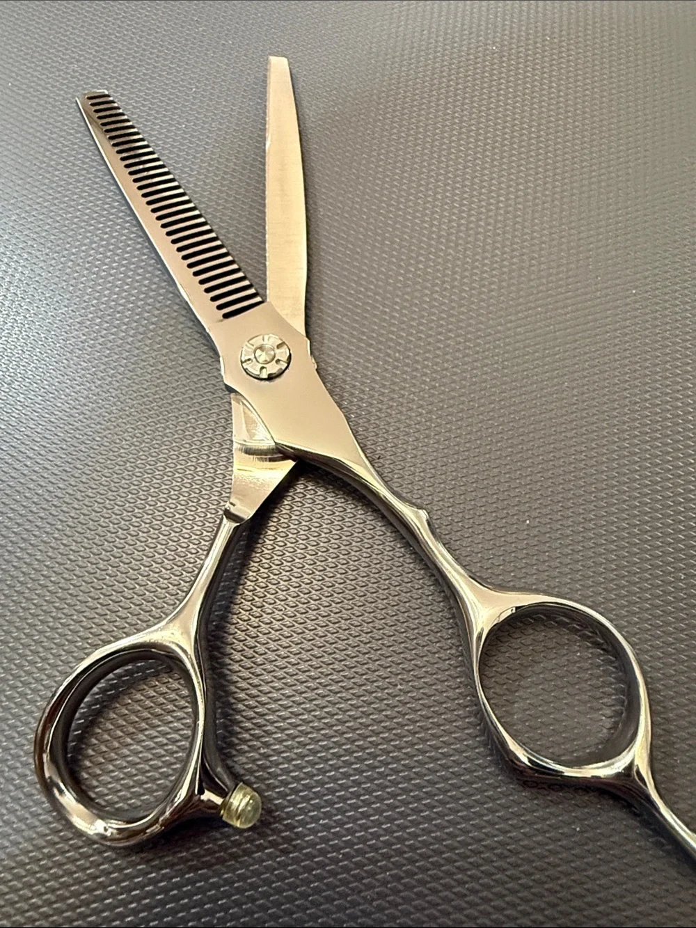 Professional Silver Hair Thinning Scissors